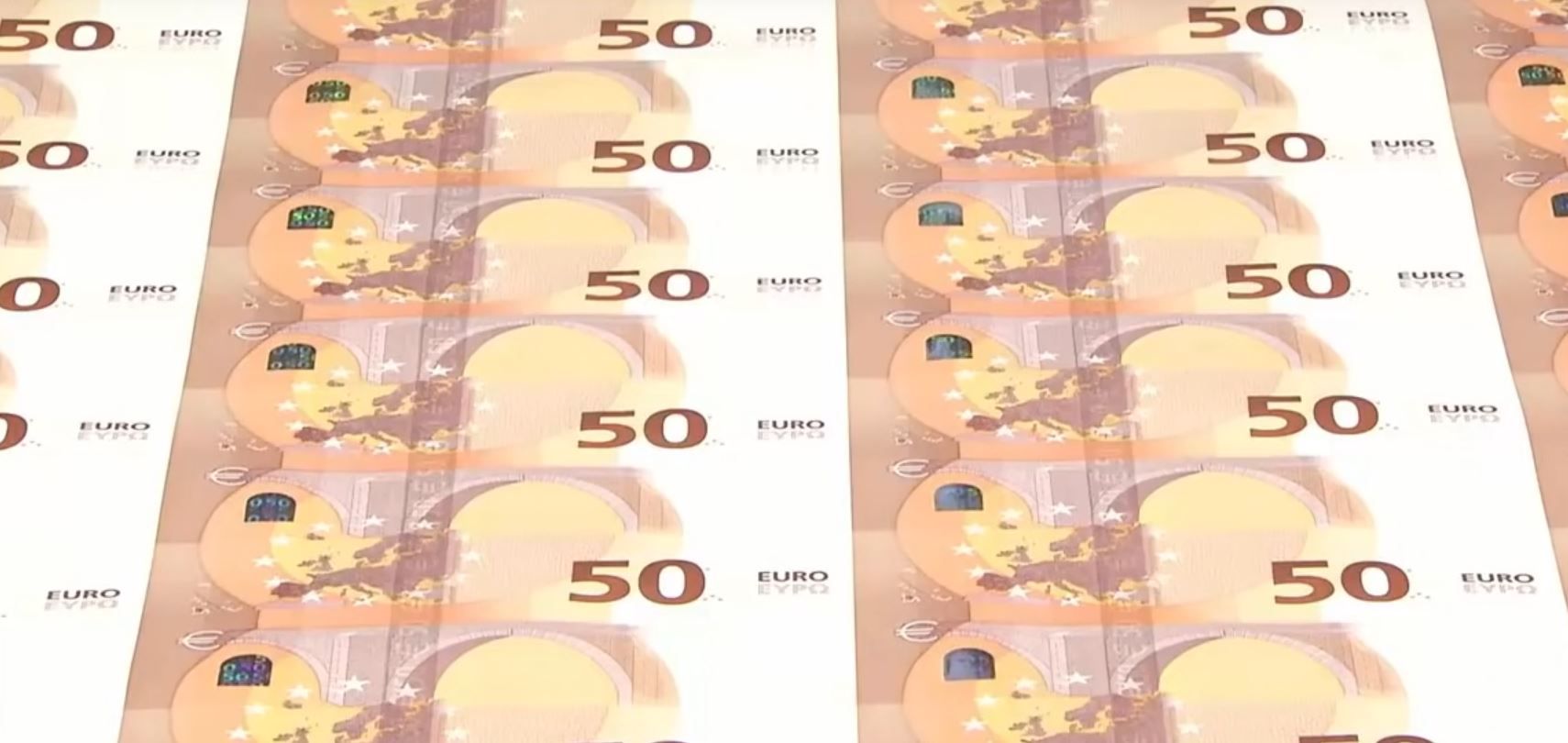 dinero en billetes de 50€